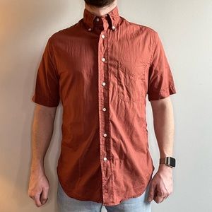 Gitman Vintage Short-Sleeve Shirt, Size S